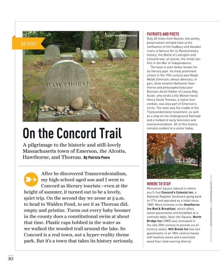On the Concord Trail by Megan Hillman