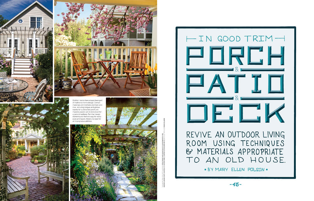 Porch, Patio & Deck by Megan Hillman