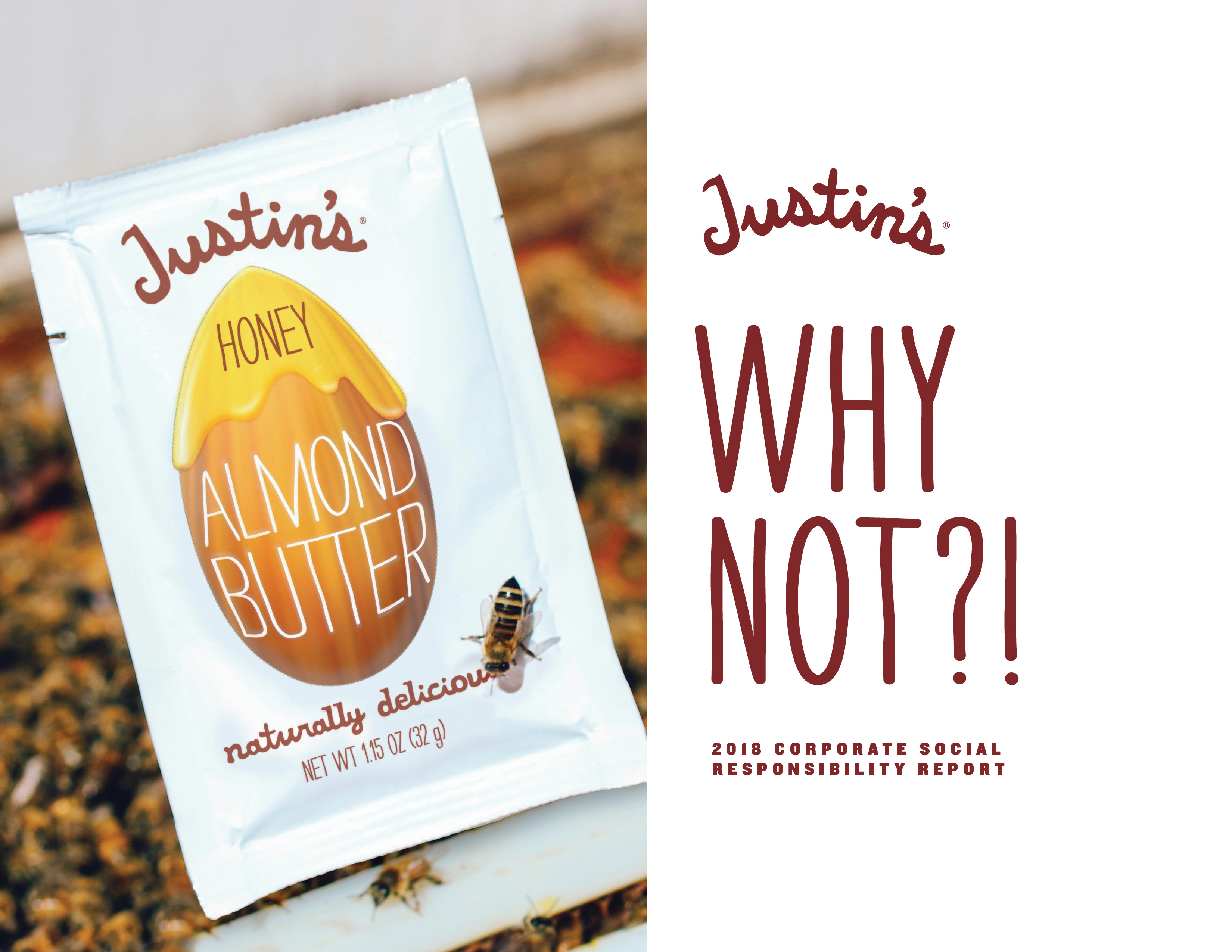 Justin's 2018 CSR Report by Megan Hillman Donovan
