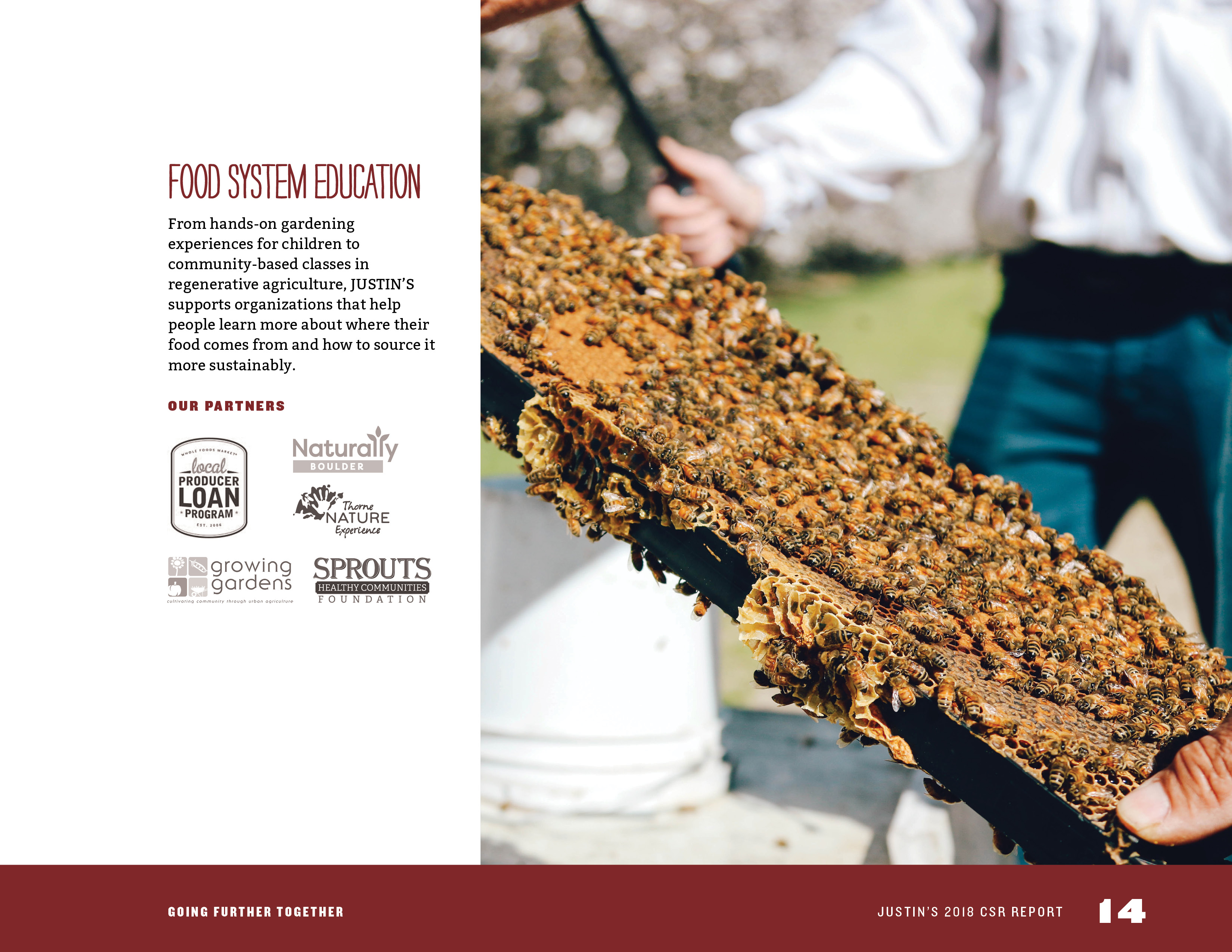 Justin's 2018 CSR Report by Megan Hillman Donovan