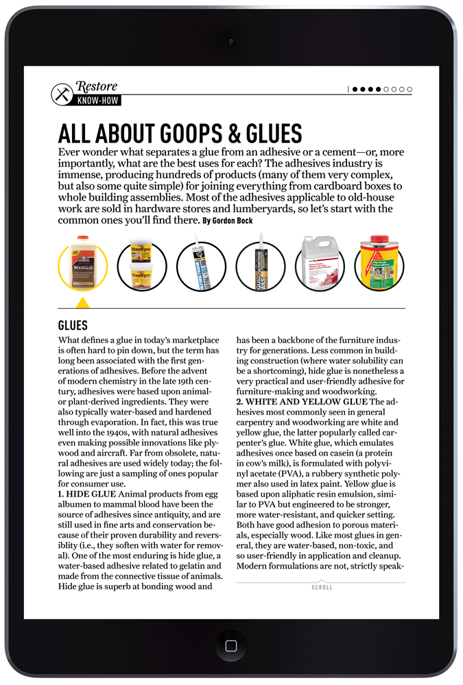 All About Goops & Glues by Megan Hillman